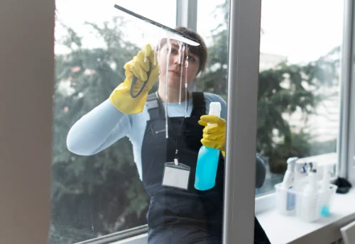 Nettoyage de vitres intérieures et extérieures à Saint-Vincent-de-Barrès
